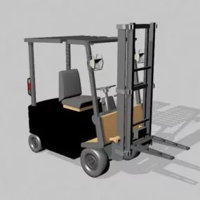 Warehouse Forklift 3d model