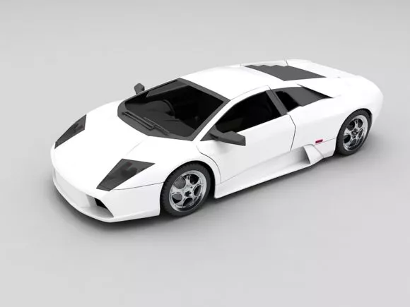 Convertible Jeep 3d model