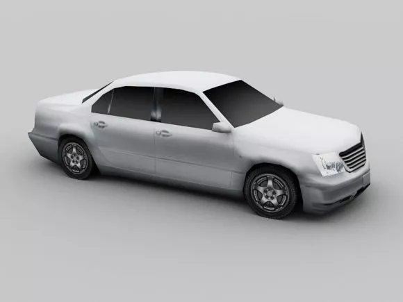 Concept Racing Car 3d model