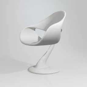 Whale Chair Stylist Art Chair 3d model