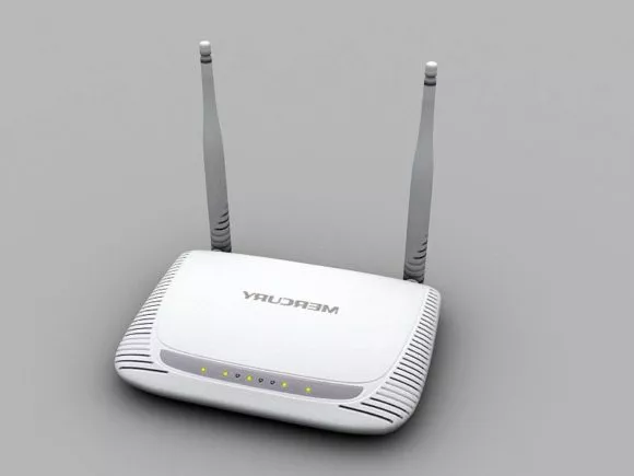 Wireless Router Tplink 3d model Wireless Router Tplink 3d model