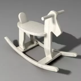 Rocking Horse Chair 3d model