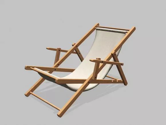 Chair Eames Elephant Shape 3d model