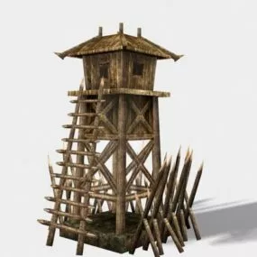 Old Guard Tower 3d model