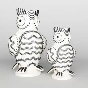 Woodpecker Vase 3d model