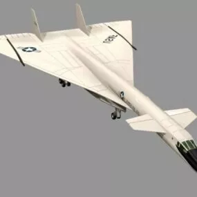 Xb70 Strategic Bomber 3d model