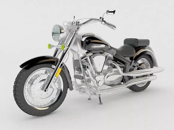 Sport Motorcycle Bimota Db8 3d model
