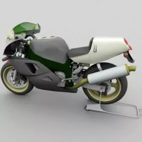 Yamaha Yzf750r Motorcycle 3d model