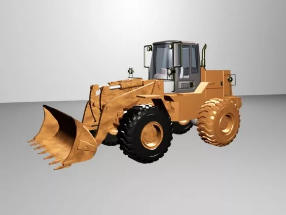 Electronic Parts Steel Shape 3d model