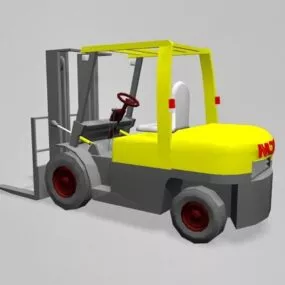 Low Poly Forklift 3d model
