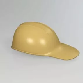 Yellow Hard Hat 3d model