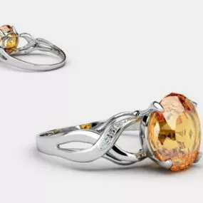 Topaz Ring 3d model