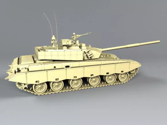 Russian Tank Kv85 3d model