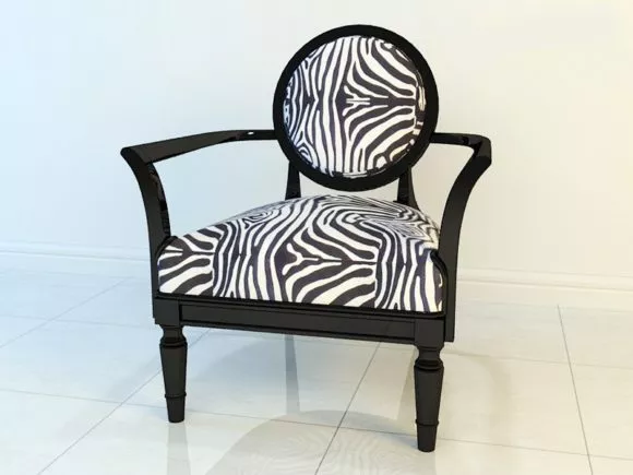 Two Swivel Chair 3d model
