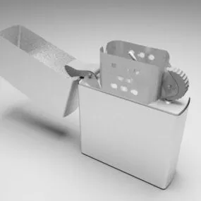 Zippo Lighter 3d model