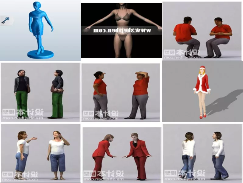 Top 11 Woman 3D Models Stuff Latest 2022