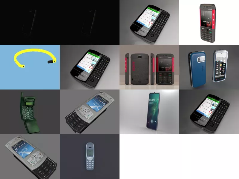 Top 14 Nokia Obj 3D Models Stuff Latest 2022