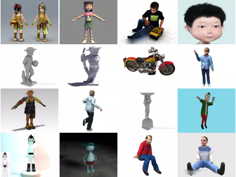 Top 17 Boy 3D Models Resources Most Recent 2022