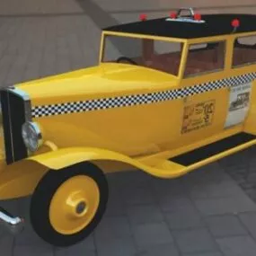 Vintage Car 1933 3d model