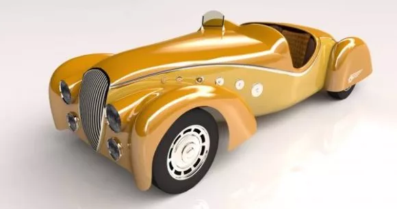 Aston Martin Db9 Super Car 3d model