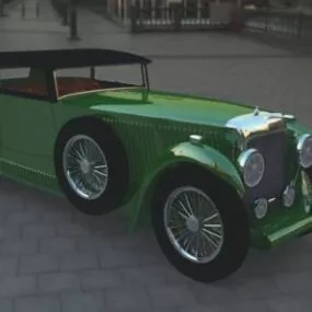 Bentley Coupe Car 1949 3d model