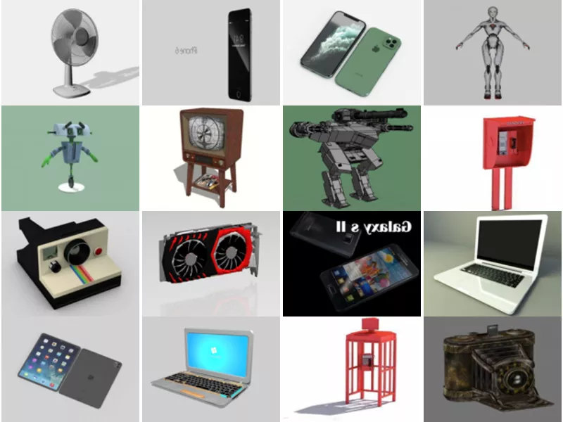 Top 20 Gadget Obj 3D Models Newest 2022