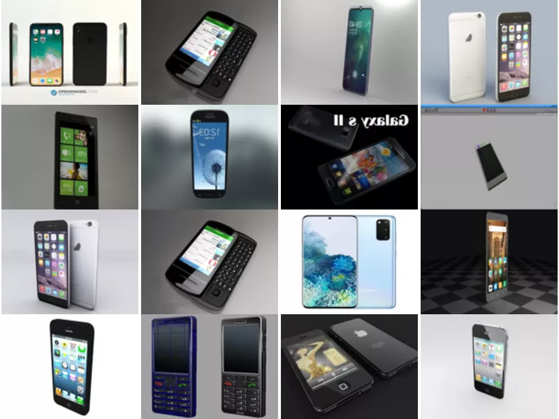 Top 21 Smartphone Obj 3D Models Newest 2022