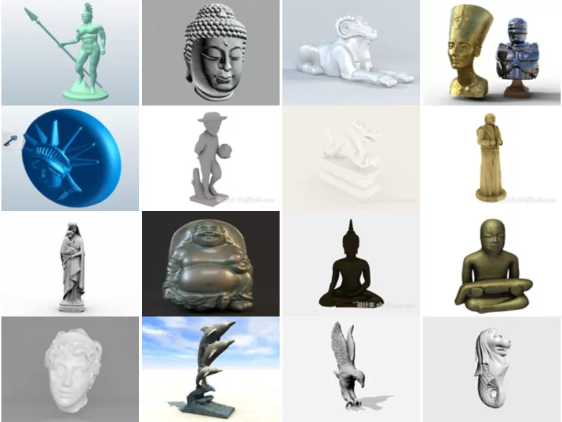 Top 23 Statue 3D Models Resources Most Recent 2022