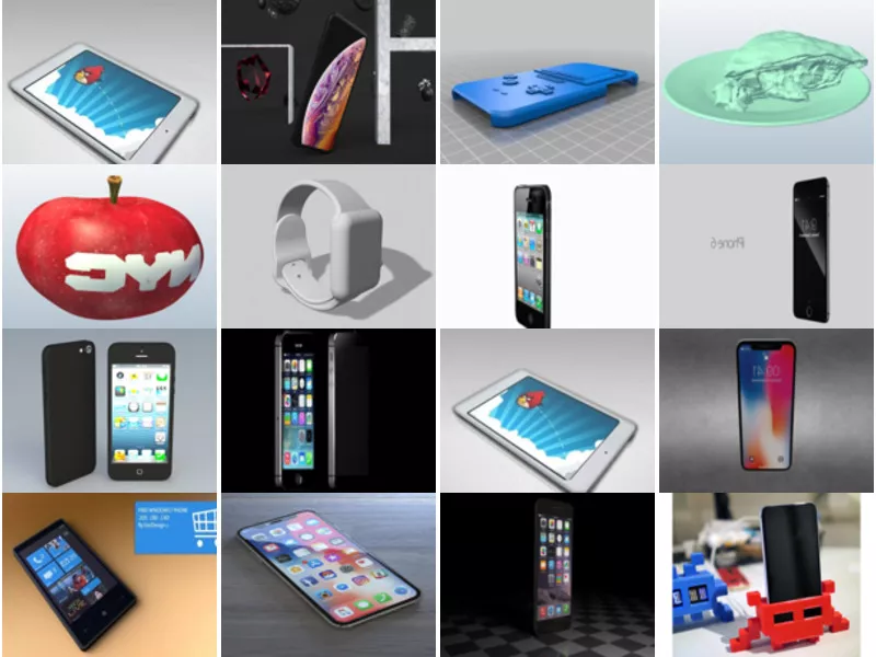 Top 24 Apple Gadget Obj 3D Models Latest 2022