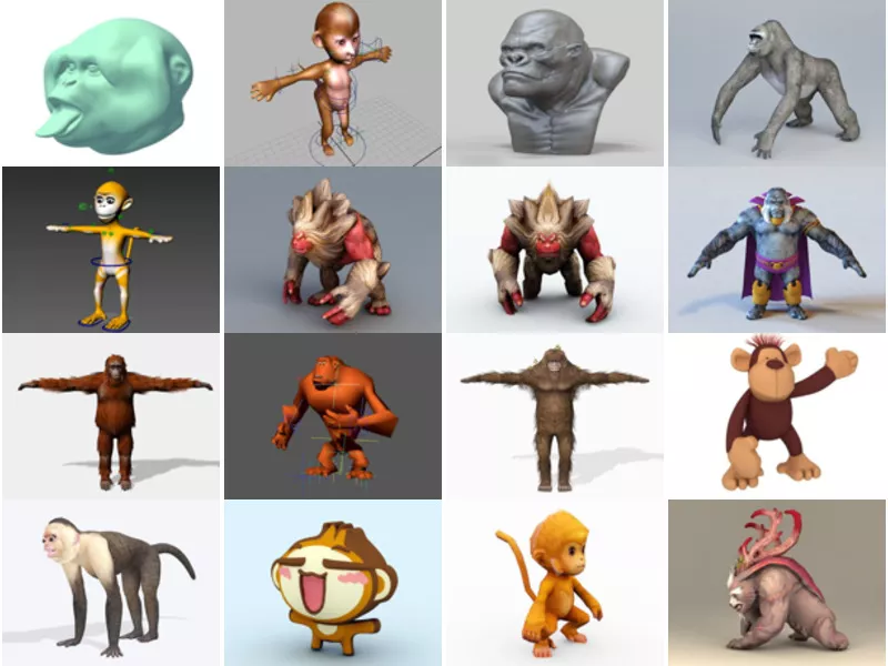 Top 25 Orangutan 3D Models Most Recent 2022
