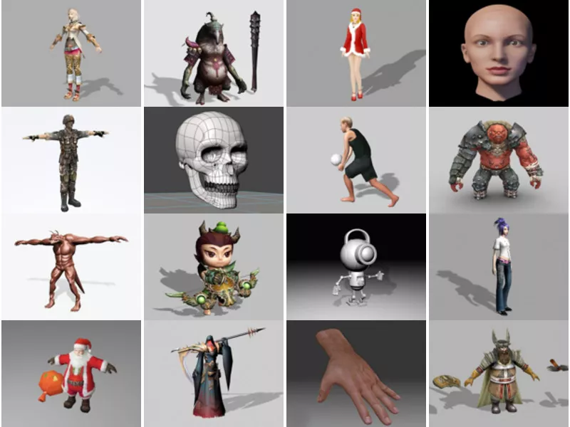 Top 26 Human 3D Models Most Recent 2022
