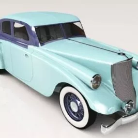 Vintage Car 20th Century 3d model