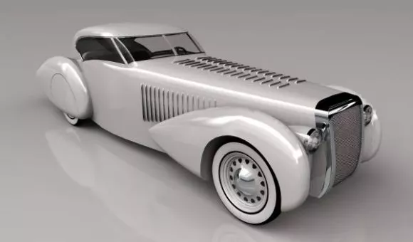 Car Mini Size Concept 3d model
