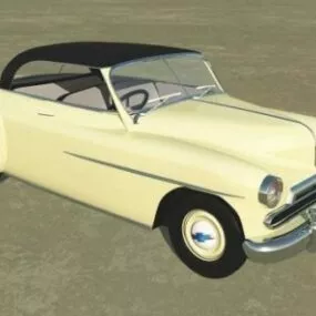 Vintage Chevrolet Car 3d model