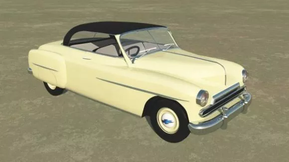 Rustic Old Car 3d model