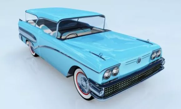 Racing Car Prototype 3d model