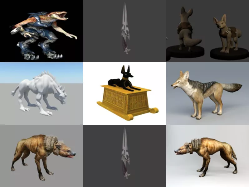 Top 9 Jackal 3D Models for Free Latest 2022