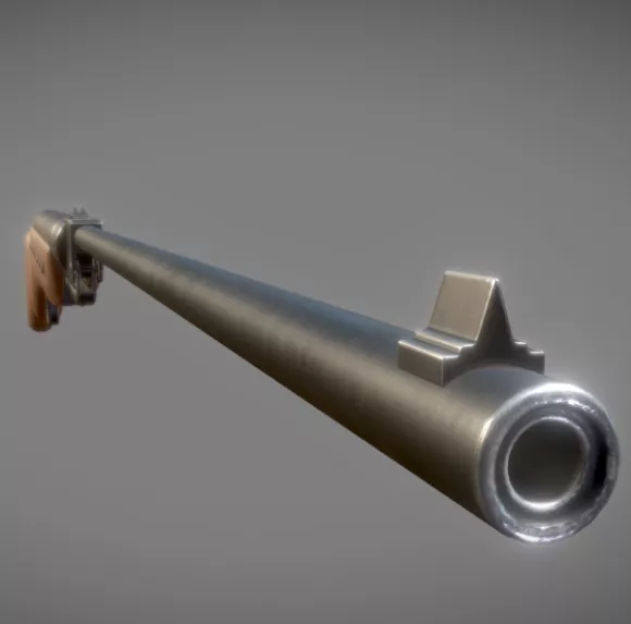 Army Submachine Gun Mp5 3d model