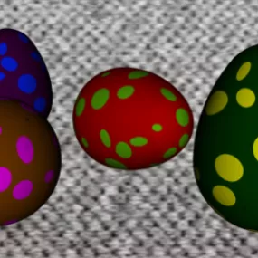 Alien Easter Egg 3d model