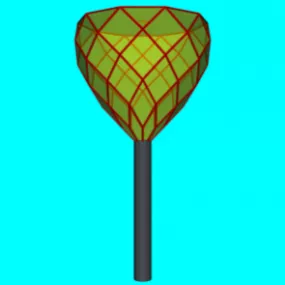 Alien Construction Lowpoly 3d model