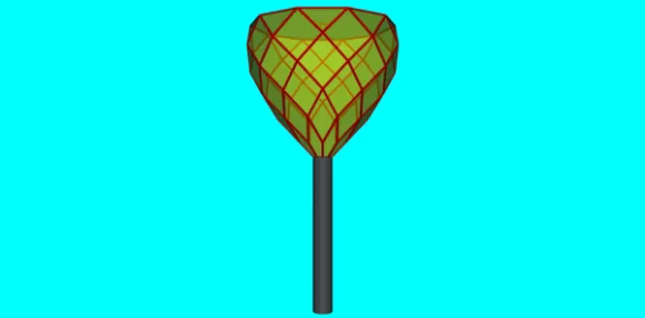 Alien Construction Lowpoly 3d model Alien Construction Lowpoly 3d model