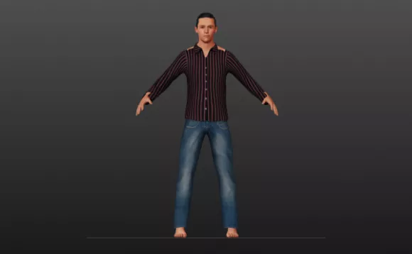 Anderson Mouse Character 3d model
