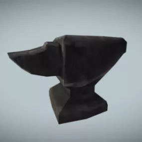 Anvil Sculpture 3d model