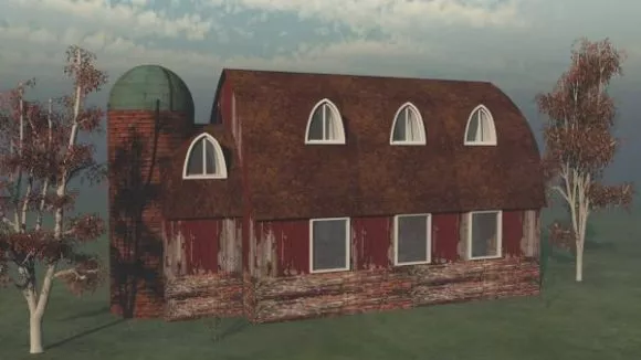 Building House European Style 3d model