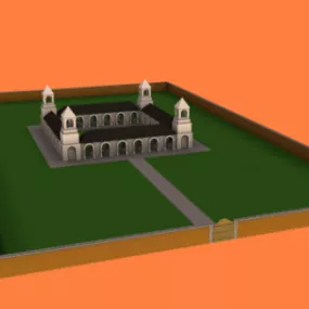 Castle Arches 3d model
