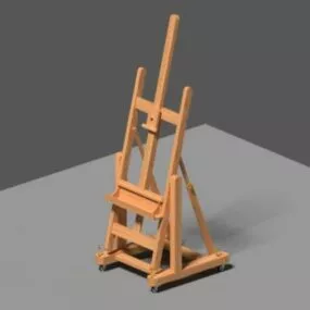 Artist Easel 3d model