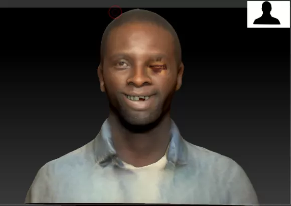 Human Eye Realistic 3d model