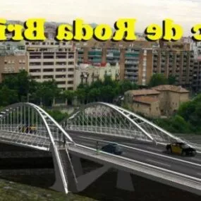 City Bridge Building 3d model