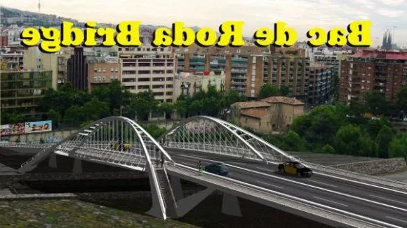 Garden Bridge Building Set 3d model