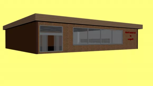 Hanger Inox Wall Mounted 3d model